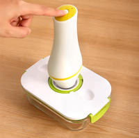 Mini Scelleuses Alimentaires Portatives avec Gonflage d'Air, Modes Alimentation Humide et Sèche, Scellage 30 cm pour Chefs Domestiques