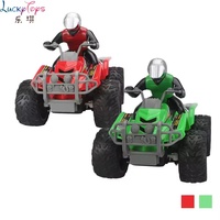 Quad RC à l'échelle 1:8 avec pneus en caoutchouc, phares LED, télécommande 4 canaux, prêt à rouler pour la course sur route et la plage, à partir de 2 ans