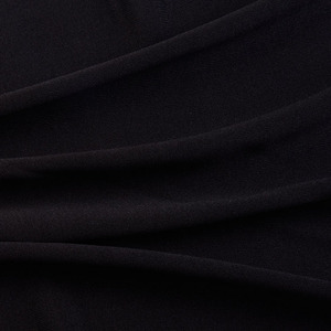 Usine personnalisée couleur tricot <span class=keywords><strong>noir</strong></span> 150gsm 100% polyester 150d <span class=keywords><strong>tissu</strong></span> jersey simple pour t-shirt - Product Image 2