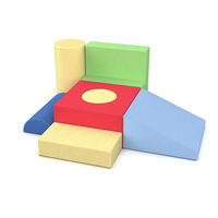 Blocs d'escalade modulaires en mousse souple pour l'intégration sensorielle des tout-petits, jeu d'intérieur, blocs de construction multi-formes pour grimper et glisser