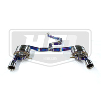 Système d'échappement Catback en alliage de titane de qualité supérieure, avec soupape à commande à distance, ultra léger, pour VW R36 Passat CC 3.6L