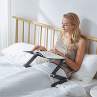 Support d'ordinateur pliable universel en alliage d'aluminium, support de bureau pour ordinateur portable de 11 à 17 pouces, dissipation thermique