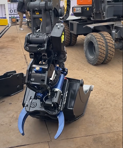 360 °   Rotation, 45 °   Support inclinable à changement rapide avec petites pinces, et conception S30/S40, compatible avec diverses marques d'excavatrices, à vendre - Product Image 6