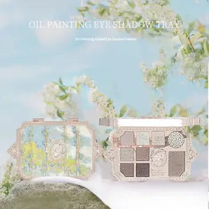 रंगीन पृथ्वी रंग ऑल-इन-वन वाटरप्रूफ आंखों की छाया 23g <span class=keywords><strong>8</strong></span> रंग दृष्टि पैलेट - Product Image 4