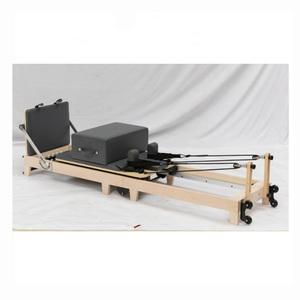 <span class=keywords><strong>2026</strong></span> REAP 工厂全新高品质便携式家用普拉提塑身机 耐用木质可折叠家用普拉提塑身机 - Product Image 2