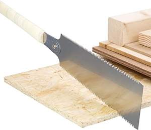 Scie à main japonaise à double tranchant de qualité supérieure, en acier à haute teneur en carbone, pour le travail du bois, scie japonaise <span class=keywords><strong>Ryoba</strong></span> - Product Image 1