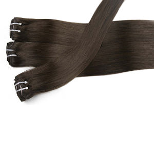 Clip SHY en cabello crudo, sedoso, liso, Color Natural, extremo completo, cutícula de un solo donante, cabello alineado para mujeres - Product Image 2