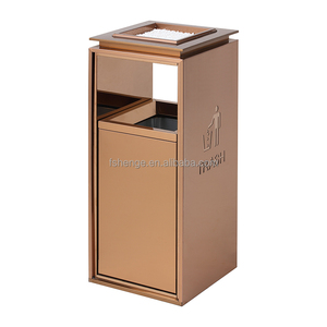 <span class=keywords><strong>Cubo</strong></span> de basura Rectangular de acero inoxidable <span class=keywords><strong>para</strong></span> interiores/exteriores, Cenicero de Metal comercial de pie <span class=keywords><strong>para</strong></span> hoteles, <span class=keywords><strong>cubo</strong></span> de basura, <span class=keywords><strong>tapa</strong></span>, <span class=keywords><strong>Cubo</strong></span> de reciclaje <span class=keywords><strong>para</strong></span> - Product Image 5
