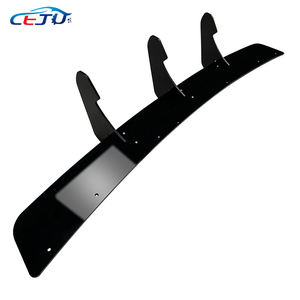 Diffuseur de lèvre de pare-chocs inférieur arrière de voiture ABS noir brillant pour Mercedes Benz classe A <span class=keywords><strong>W176</strong></span> A180 A200 A220 <span class=keywords><strong>A250</strong></span> <span class=keywords><strong>Sport</strong></span> A45 AMG 2016-2017 - Product Image 5