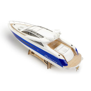 Yacht RC di Lusso da Corsa 1105 Little Princess, Motoscafo Elettrico Brushless ad Alta Velocità 960mm, Modello di Barca Simulata per Adulti - Product Image 3