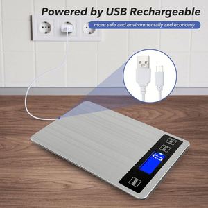Nouvelle Arrivée Balance de Cuisine Électronique Numérique LCD en Acier Inoxydable Durable avec Plateau en Verre Capacité 15kg Suivi Automatique du Point Zéro OEM - Product Image 5