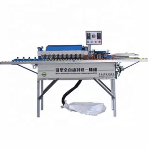 CHINA HYSEN 2022 Hot Sale Straight/Curve Line Automatic Edge banding Machine With Gluing Trimming End Cutting And Buffing