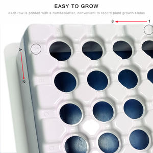 Serre à prix avantageux 4x4 hydroponique avec 40/80/128 trous pour la germination et le clonage, avec système de pulvérisation - Product Image 5