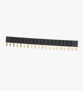 Pont de connexion enfichable pour SR (noir), 20 positions, pas de 5 mm, noir, connexion fiable, à découper sur mesure - Product Image 1
