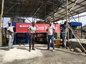 QT12-15 voll automatische Zement hohlziegel herstellungs anlage - Product Image 4