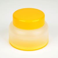 30g 50g 100g Grande Vente Luxe Transparent Pot Cosmétique Vide en Plastique pour Crème avec Couvercle