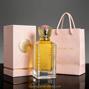 Nuova Bottiglia di Profumo in Vetro di Alta Gamma 100ml, Design Elegante e Pesante, Colore Personalizzato, Logo del Marchio, Confezione e Borsa per Profumo - Product Image 6