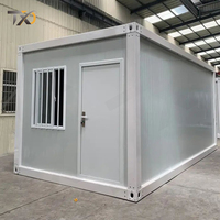 Kit de maison préfabriquée moderne en acier facile à assembler, villa à 3 chambres, maison conteneur détachable économique avec salle de bain et cuisine