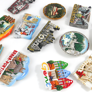 Imán de nevera personalizado, logotipo de resina 3D, recuerdo de viaje, imán de nevera, imán de sublimación, pegatinas magnéticas para nevera - Product Image 1