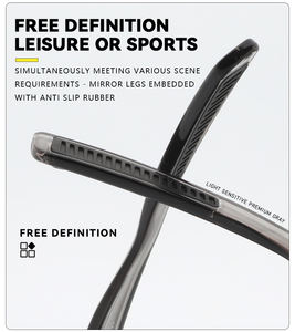 偏光Tr90 UV400ミラー防塵防風防塵カジュアル釣り用ゴルフサングラス男性用処方メガネ - Product Image 6