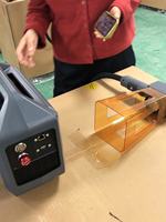 Machine de marquage laser à fibre portative pour emballages alimentaires, imprimante laser pour date de production claire, sans pollution d'encre, compatible PLT BMP AI EZCAD