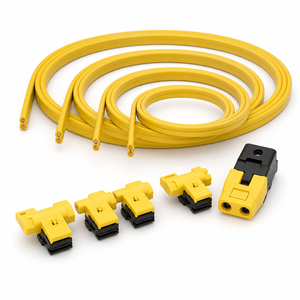 AS-Interface 总线电缆 黄色扁平 2 芯线轴，带 M12 X-Code 8 针连接器 IP20 级防护，适用于 GigE Vision 和 10GigE 网络 - Product Image 1