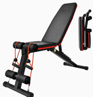 Banc de musculation multifonctionnel réglable pour haltères, machine abdominaux et banc de sit-up – Prix de gros, style populaire