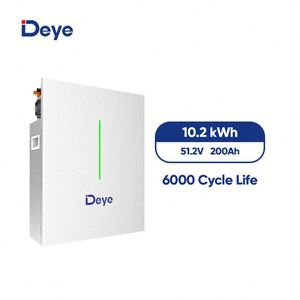 Factory Price Solar Lithium Battery Deye RW-F10.2 51.2V 200AH 10kwh Low-Voltage for Residential Solar System Use - Product Image 2