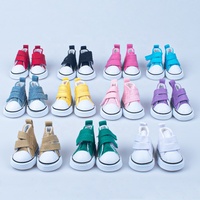 Chaussures de poupée pour elfes, accessoires de jouets miniatures en PVC souple de 5 cm, fixation par scratch, pour poupées BJD 1/6 – Vente chaude
