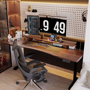 Motorized Double Motor Three-section Leg Electric Height Adjustable Standing Desk for Ergonomic Smart Office Computer Table - Product Image 4