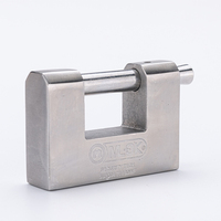 Cadenas à clé en acier inoxydable 304 robuste, petit cadenas à clé identique