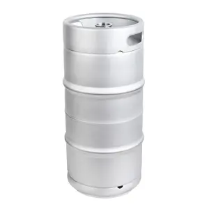 Factory Price Empty Beer Kegs US 1/4 BBL 30L Beer Keg Barrel With Sankey D Spear