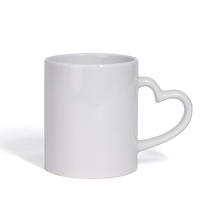 Mug Sublimation Blanc 11oz Cœur Anse Cœur pour Impression Sublimation - Product Image 6