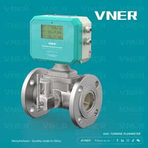 Medidor de Fluxo de Turbina a Gás Hart Communication Digital OEM Material SS304/316L Faixa de 0-10000m/h - Product Image 5