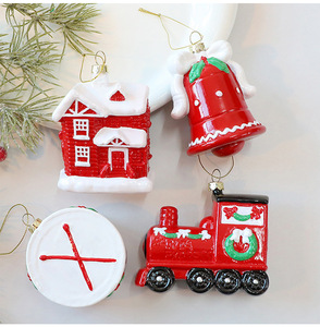 Decorazioni Natalizie di Alta Qualità: Ornamenti da Appendere all'Albero di Natale con Babbo Natale, Pupazzo di Neve e <span class=keywords><strong>Schiaccianoci</strong></span> per Decorazioni Festive - Product Image 4