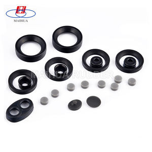 カスタマイズされたPTFENBREEPDMシリコンPUガスガスケット工業用ゴムPVCリングフラット鋸歯状ガスケット (カスタム形状) - Product Image 5