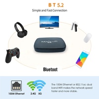 Décodeur numérique intelligent 4K pour TV, récepteur satellite, boîte de diffusion en continu, boîte TV Android intelligente Aibox, vente en gros