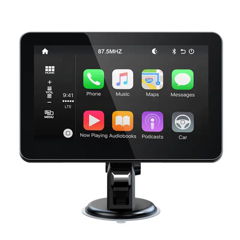 M8 Double-Din Head Unit Linux Car Stereo Radio Support Wireless CarPlay Android Auto with Multimedia Player