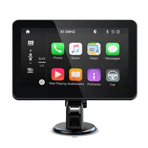 M8 unidade de cabeça dupla din, linux, estéreo, rádio, suporte sem fio, carplay, android, auto com player multimídia