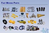 Suku Cadang Loader / Excavator Turbocharger Gearbox Suku Cadang Hidrolik untuk XCM G LonKing Liugong SDLG SANY SHANTUI Katup As Roda