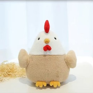 Peluche de Gallina Gorda Personalizado al por Mayor, Adorable Peluche <span class=keywords><strong>Redondo</strong></span> de Gallina, Muñeco de Aves de Corral Suave para Niños - Product Image 3