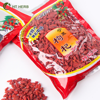 Verpakte Tas Oem Hoge Kwaliteit Big Size Chinese Traditionele Beauty Skin Anti-Aging Ningxia Gedroogde Rode Goji Berry Fruit Granen Thee