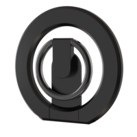 Support de téléphone de bureau rotatif pliable en alliage d'aluminium ultra-fin et super-résistant avec anneau magnétique, personnalisable OEM/ODM avec logo