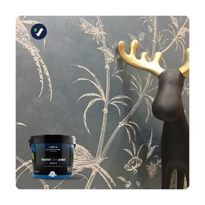 Vanlei marca acrilico liquido parete arte umidità-artistico effetto velluto di marmo vernice decorativa per la casa <span class=keywords><strong>con</strong></span> rivestimento - Product Image 3