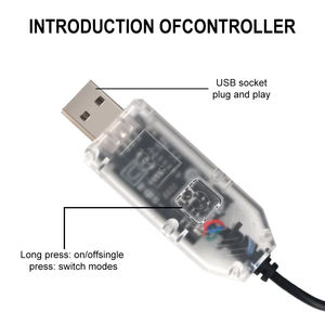 Phares LED RGB USB 5V/6V Effet Œil de Diable 18W JHS-Z-11 pour Camions et Voitures Tout-Terrain - Product Image 5