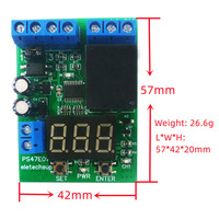 Module de commande de relais numérique LED PS47E01 DC 12V 24V avec carte de contrôle et épaisseur de cuivre de 1 oz