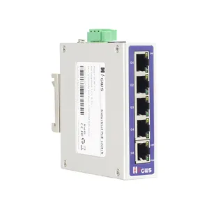 5*100/1000M Full Gigabit Unmanaged Ethernet Industrial Switch With 12-48v