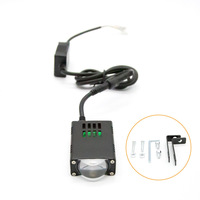 Projecteur de calandre avant mini 12v Projecteur matriciel à LED Lentille de projecteur pour voitures Tout-terrain 4x4