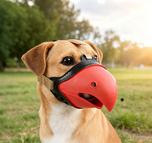 Meilleure vente : Muselière pour chien en TPR en forme de perroquet, anti-aboiement, anti-morsure, anti-ingestion, anti-choque, pour chiens de petite et grande taille - Product Image 4