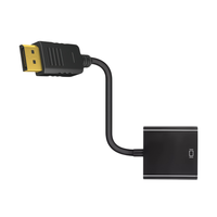 Câble adaptateur DisplayPort (DP) vers HDTV mâle-femelle de haute qualité pour projecteur de cinéma maison, ordinateur, multimédia 1080P